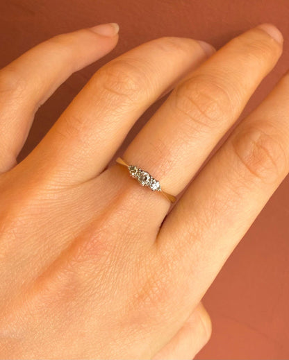 Bague Trilogie Diamants "Lola" - Elliade Paris