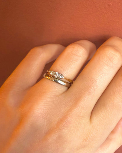 Bague Trilogie Diamants "Lola" - Elliade Paris