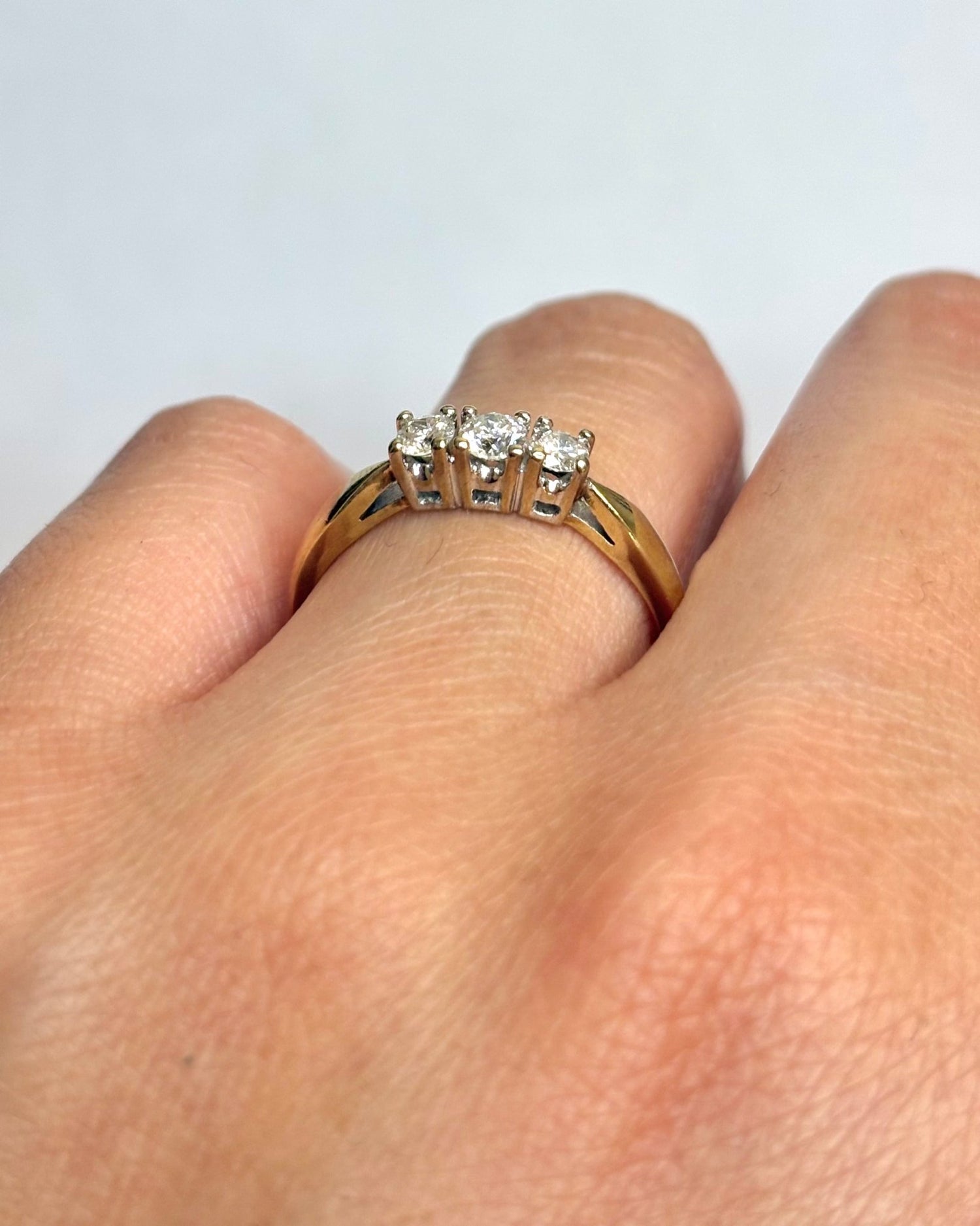 Bague Trilogie Diamants "Madeleine" - Elliade Paris