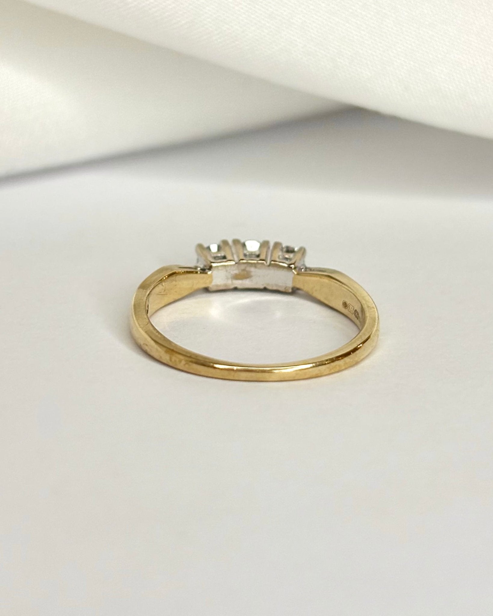 Bague Trilogie Diamants "Madeleine" - Elliade Paris