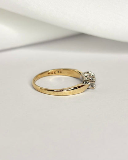 Bague Trilogie Diamants "Madeleine" - Elliade Paris