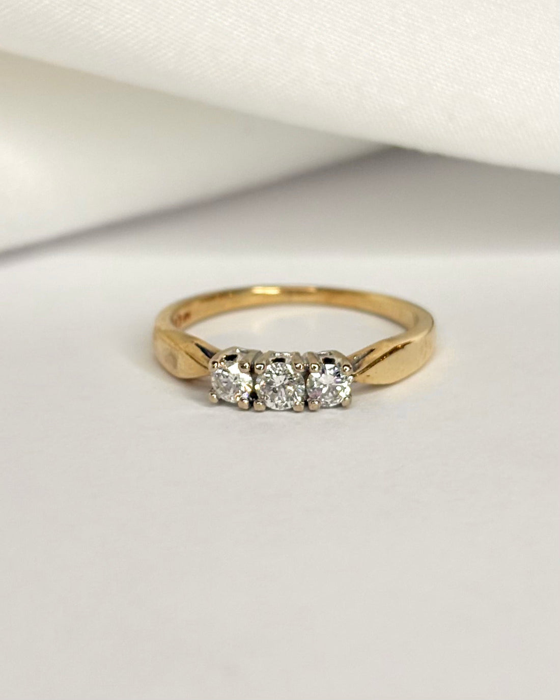 Bague Trilogie Diamants "Madeleine" - Elliade Paris