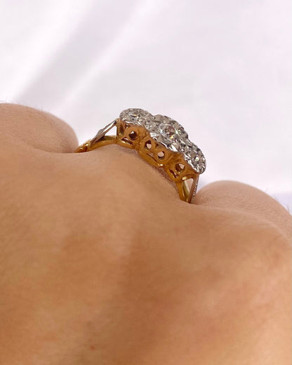 Bague Trilogie Diamants "Teresa" - Elliade Paris