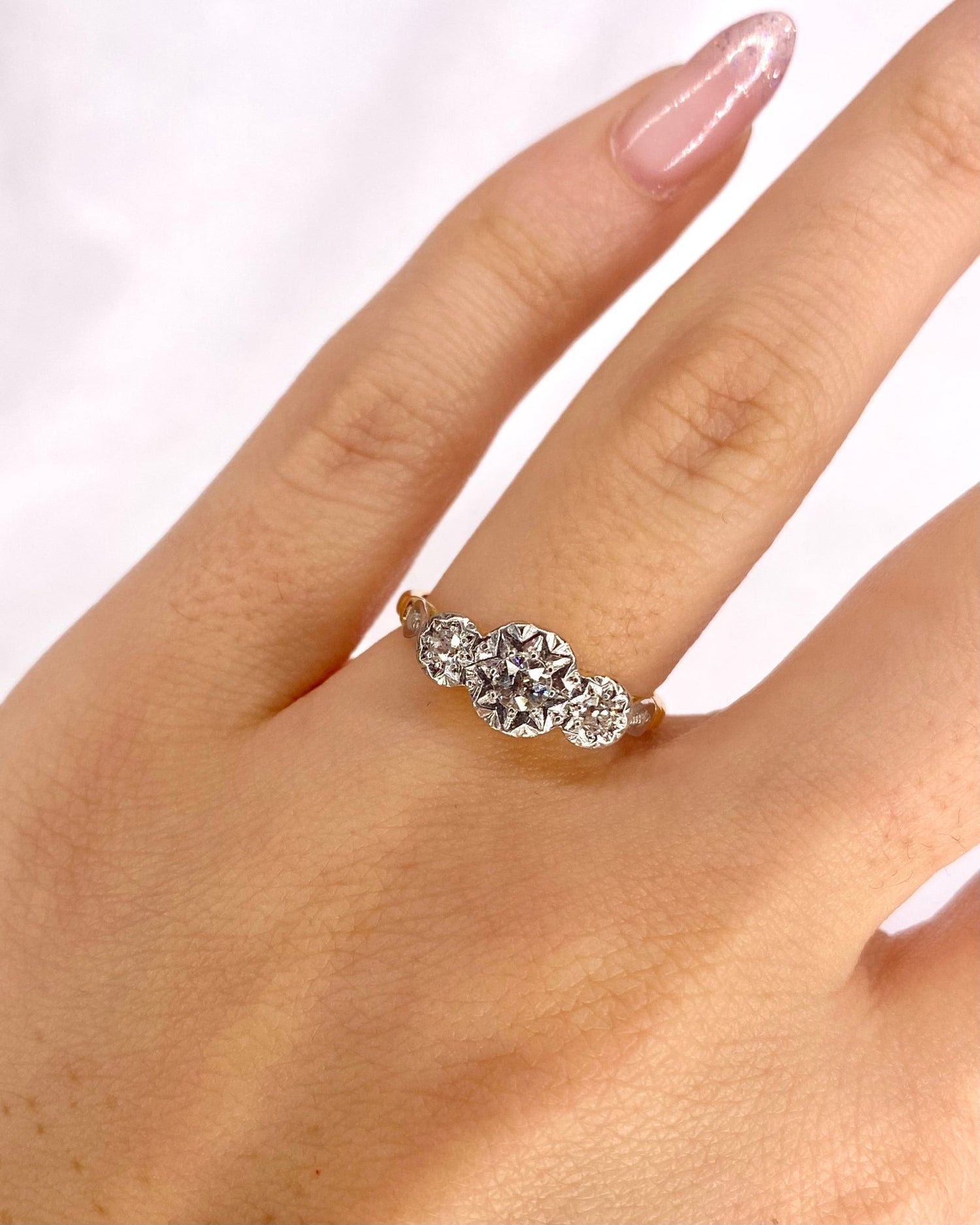 Bague Trilogie Diamants "Teresa" - Elliade Paris