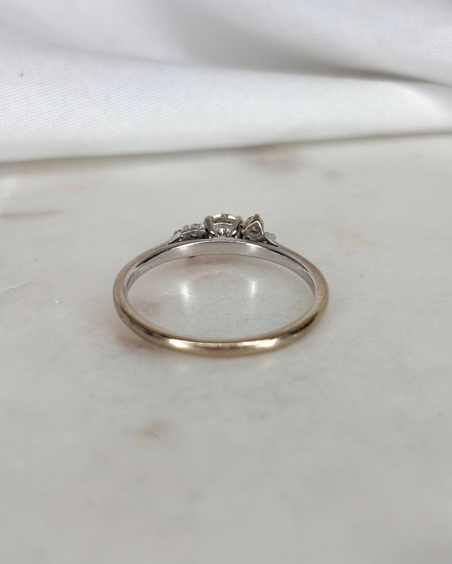 Bague Trilogie Diamants &quot;Valentine&quot; - Elliade Paris