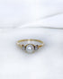 Bague Trilogie Perle & Diamants "Floriane" - Elliade Paris