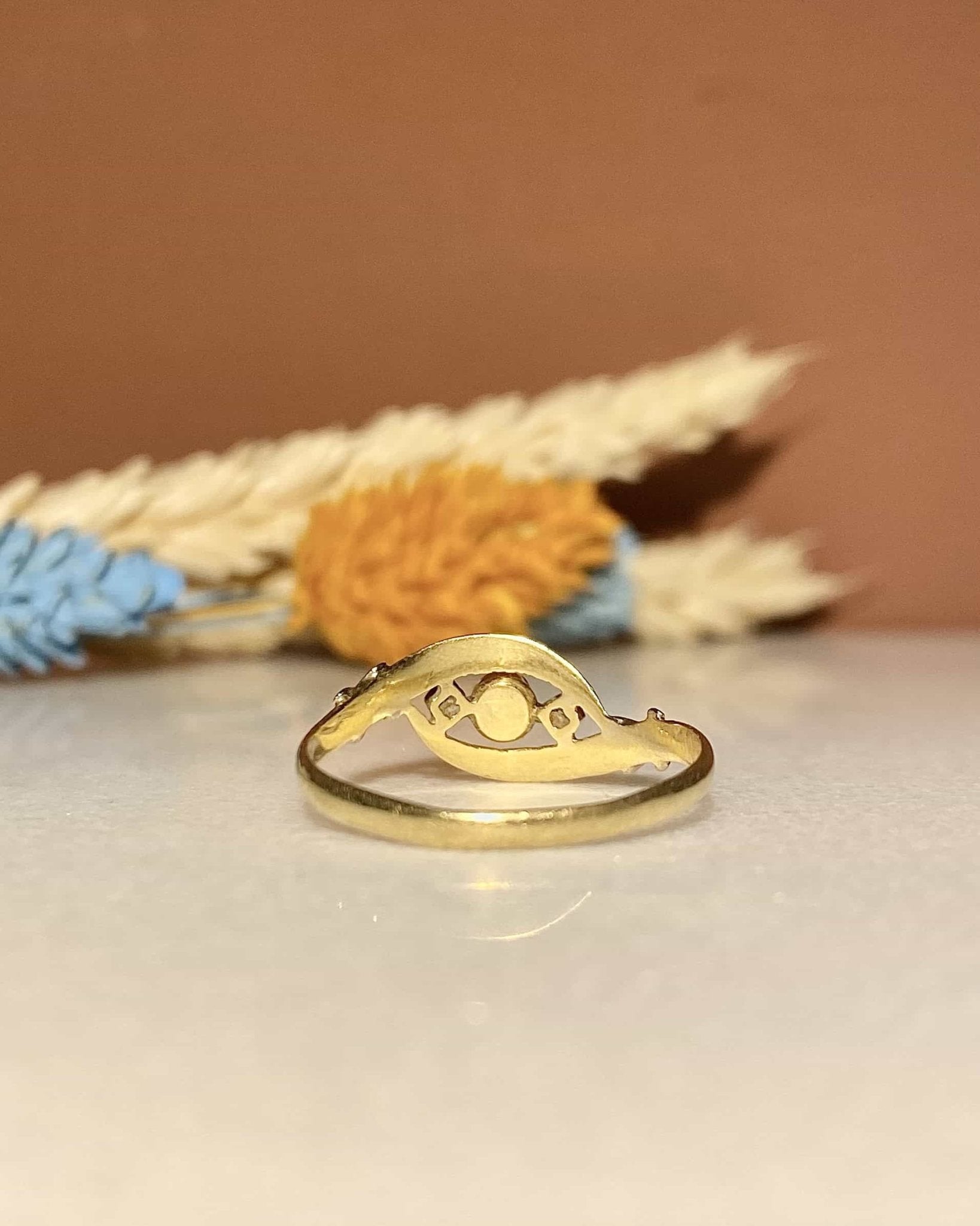 Bague Trilogie Perle &amp; Diamants "Mariah" - Elliade Paris