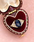Bague Trilogie Saphir 1.55 carat & Diamants 0.78 carat "Sofia" - Elliade Paris