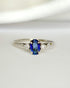 Bague Trilogie Saphir & Diamants "Calisse" - Elliade Paris