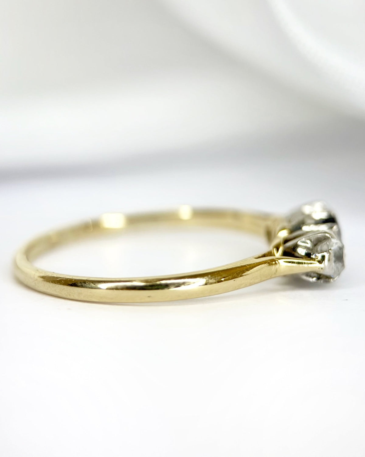 Bague Trilogie Saphir &amp; Diamants "Céline" - Elliade Paris