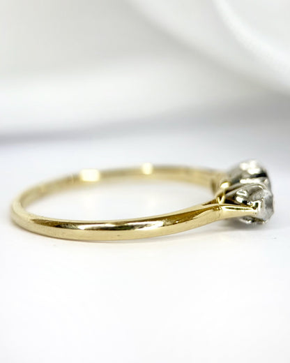 Bague Trilogie Saphir &amp; Diamants "Céline" - Elliade Paris