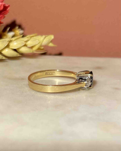 Bague Trilogie Saphir &amp; Diamants &quot;Helina&quot; - Elliade Paris