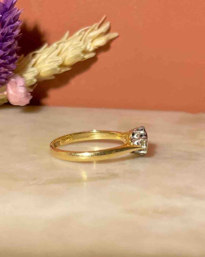 Bague Trilogie Saphir &amp; Diamants &quot;Yuki&quot; - Elliade Paris