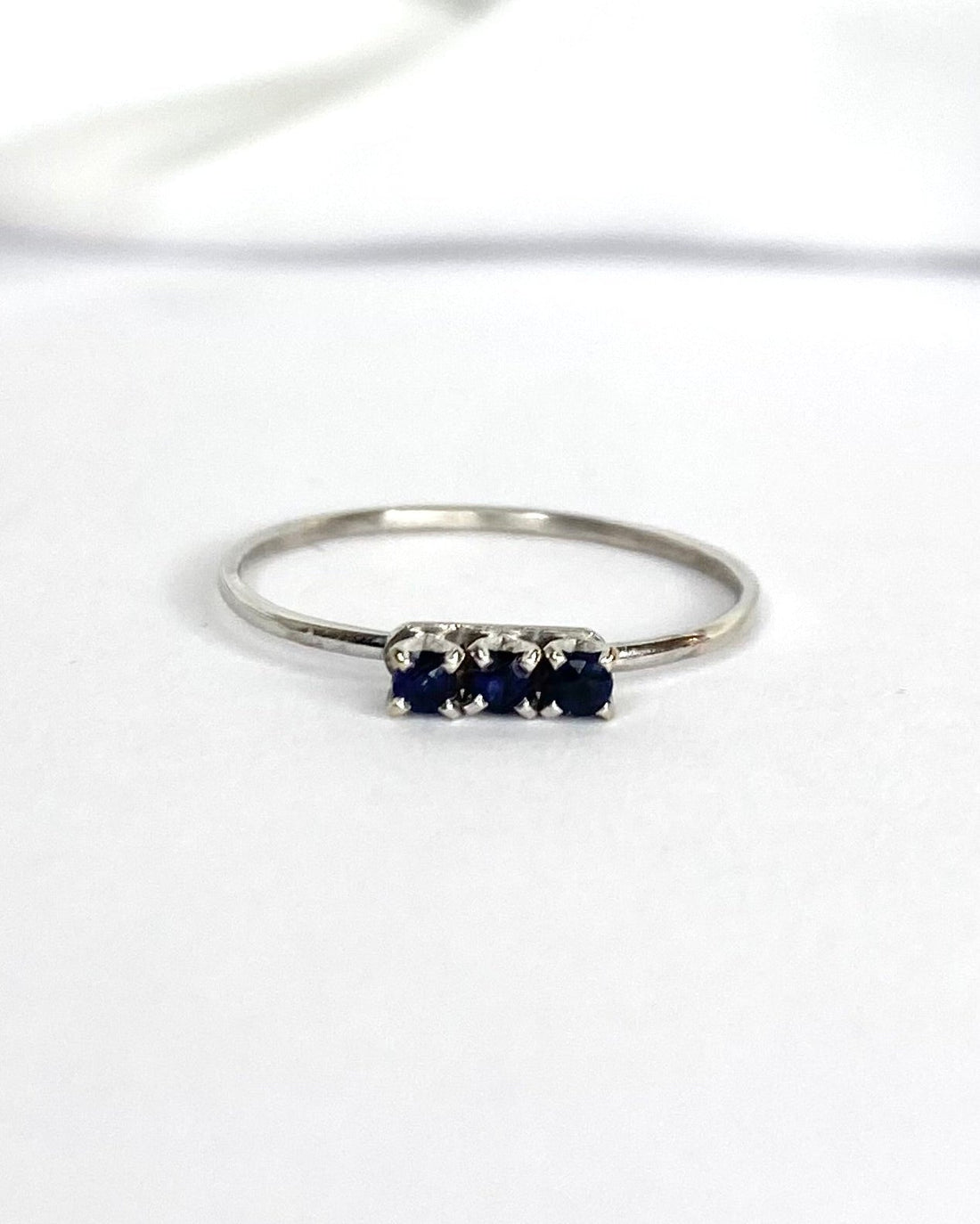 Bague Trilogie Saphirs "Laura" - Elliade Paris