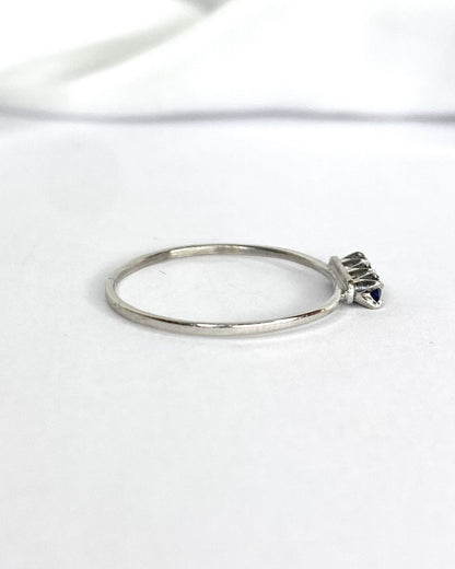Bague Trilogie Saphirs "Laura" - Elliade Paris