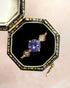 Bague Trilogie Tanzanite 1.17 carat & Diamants "Lavigna" - Elliade Paris
