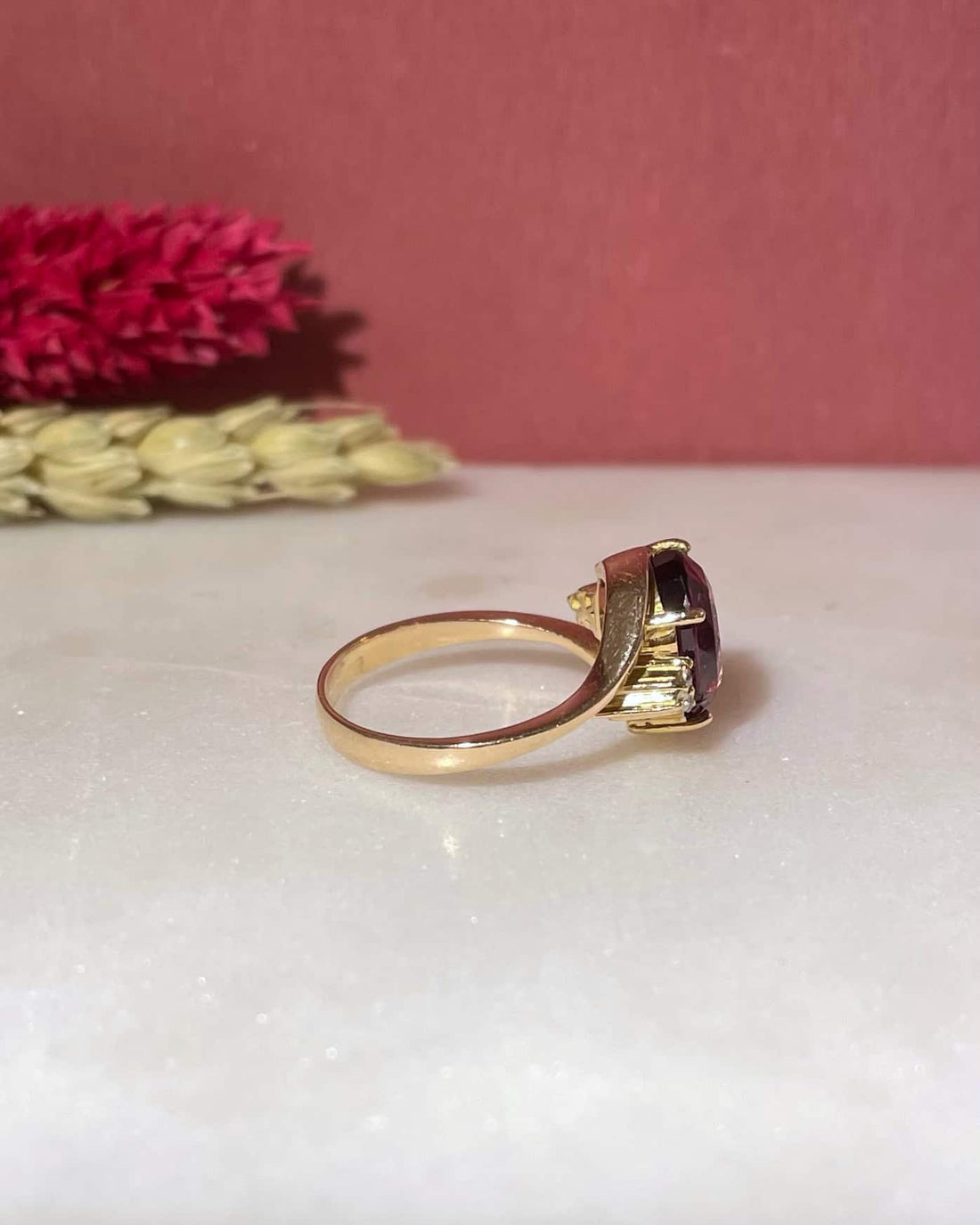 Bague Trilogie Tourmaline 3.10 Carats & Diamants “Lara" - Elliade Paris