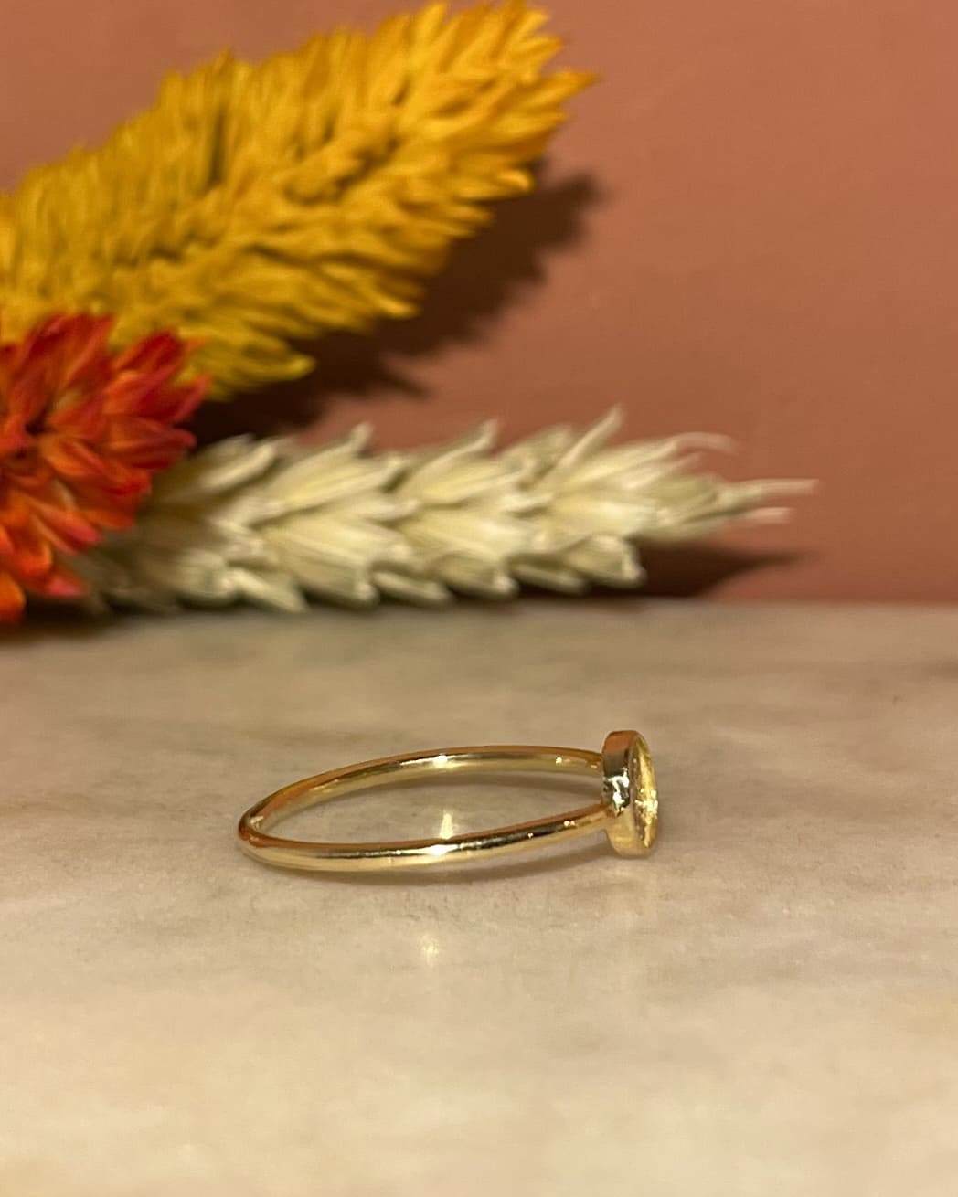 Bague vintage 7 Diamants &quot;Gene&quot; - Elliade Paris