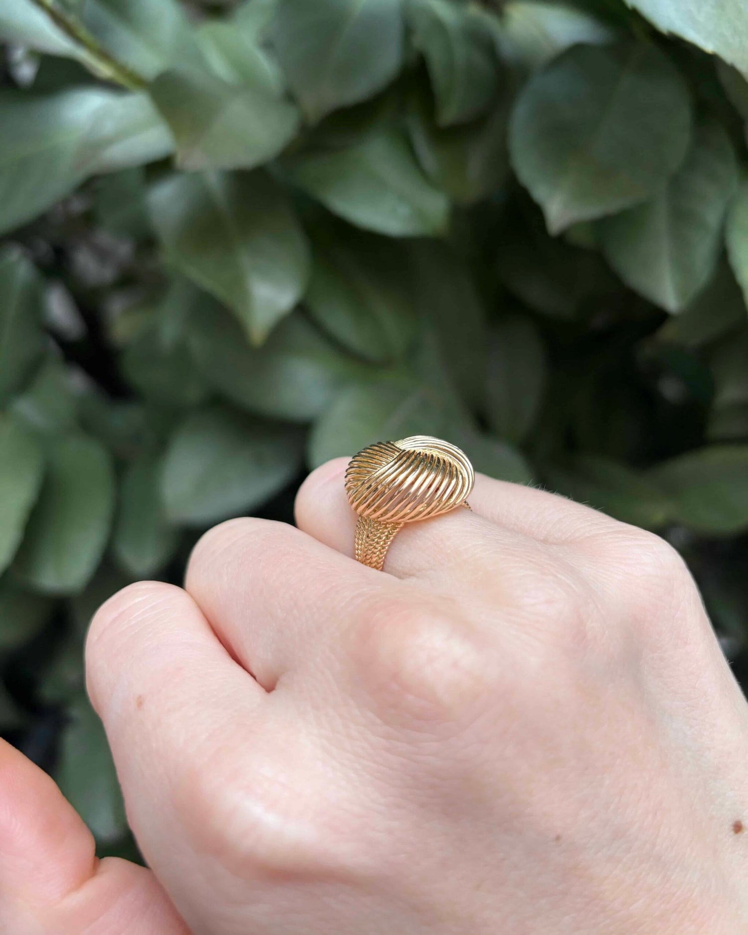 Bague Vintage Or 18 Carats 7.05 g "Arlington" - Elliade Paris