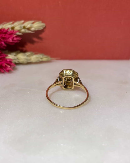 Bague Vintage Art - Déco 11 Diamants &quot;Janet&quot; - Elliade Paris