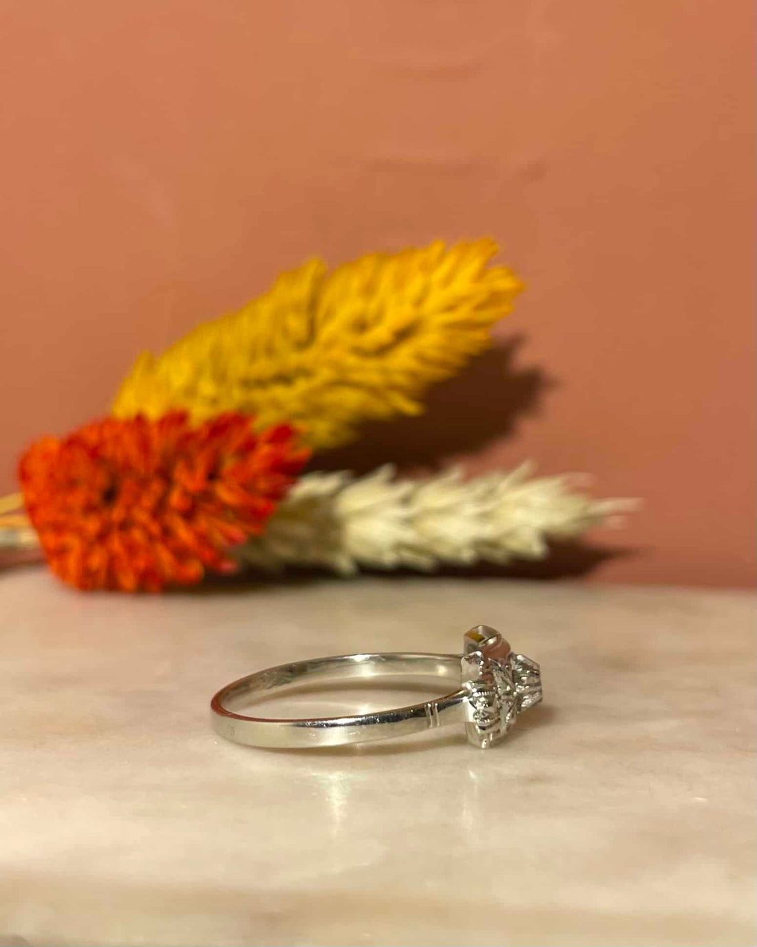Bague Art-Déco Diamant &quot;Harlow&quot;