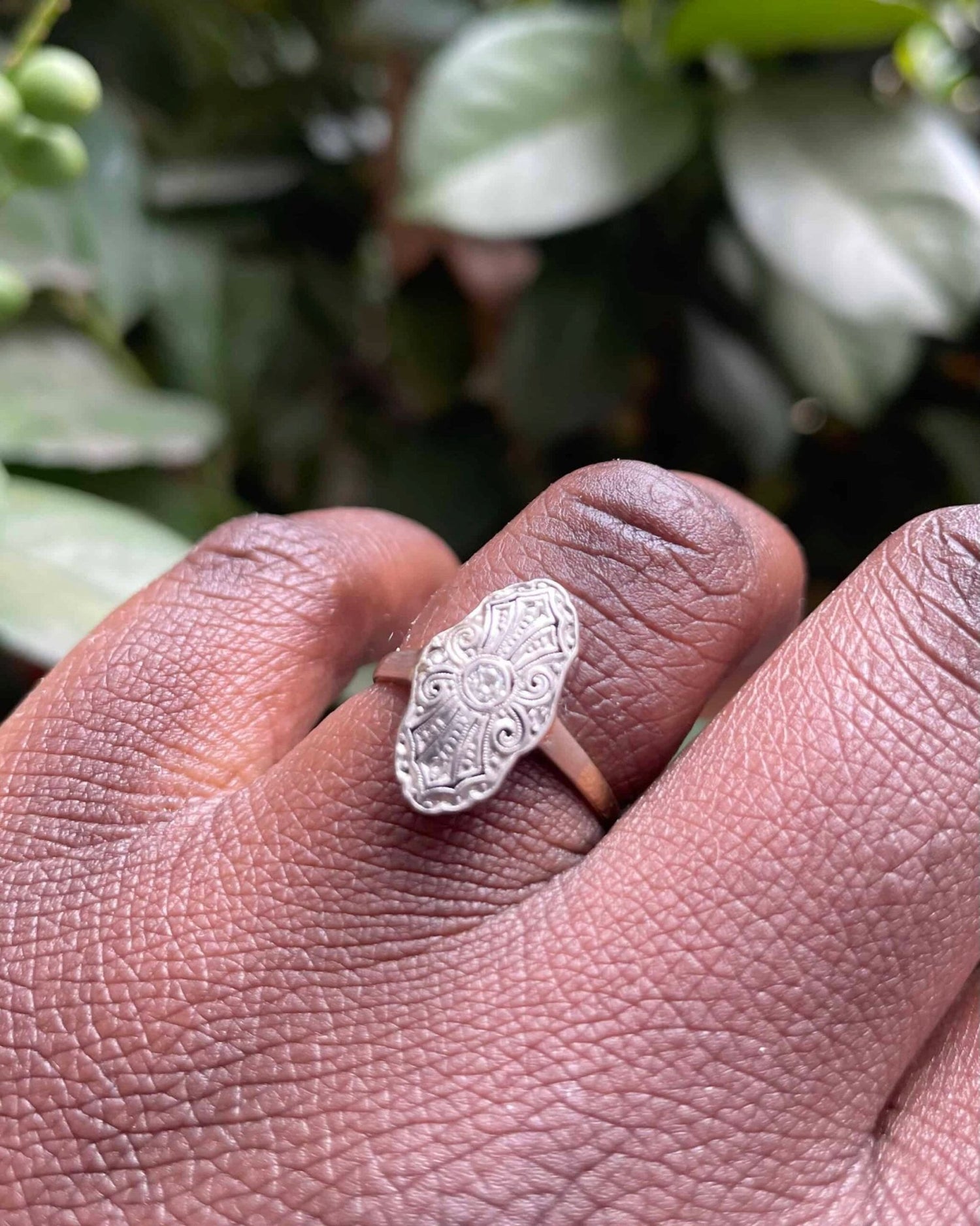 Bague Vintage Art - Déco Diamants &quot;Audrey&quot; - Elliade Paris