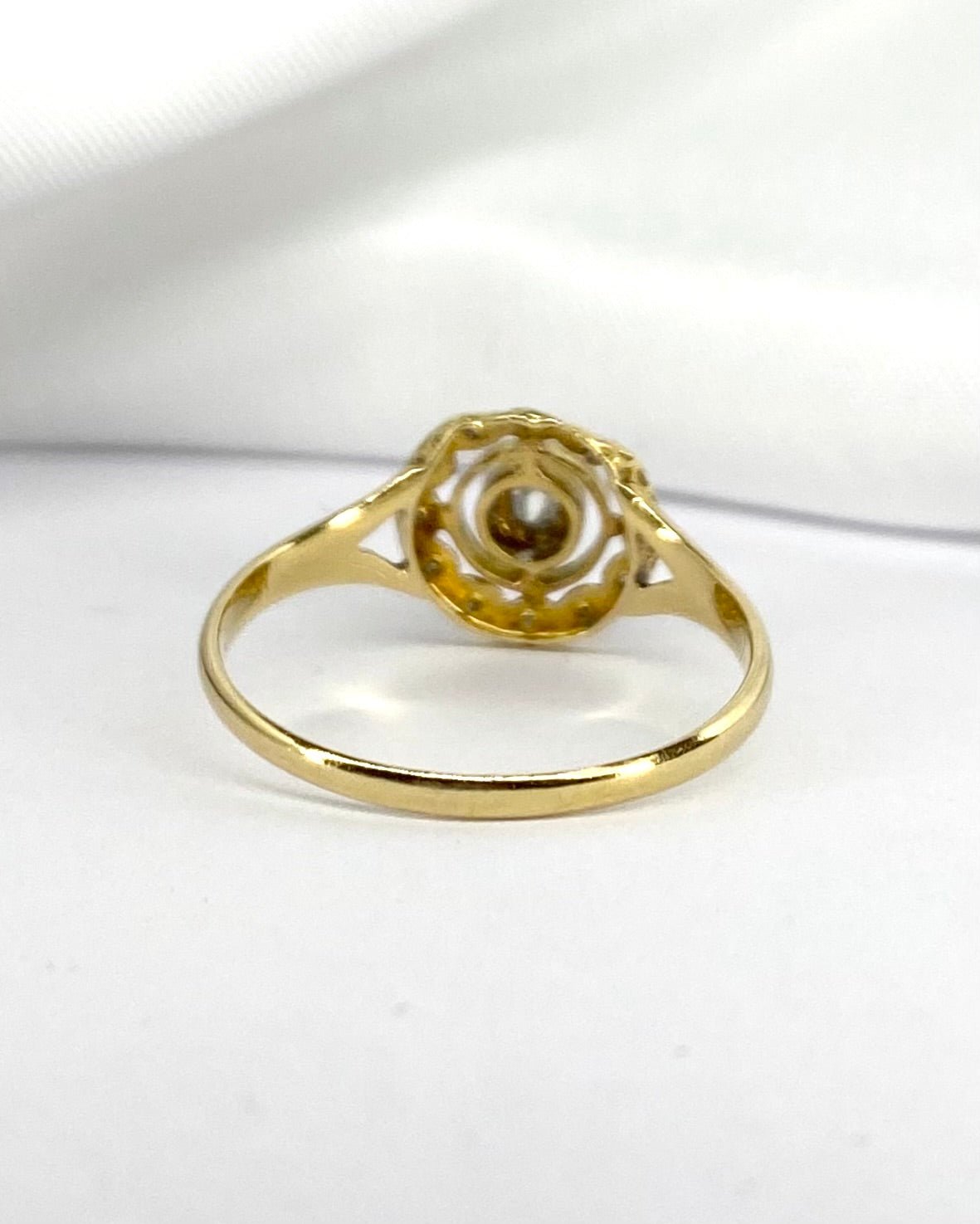 Bague Vintage Art - Déco Diamants "Holia" - Elliade Paris