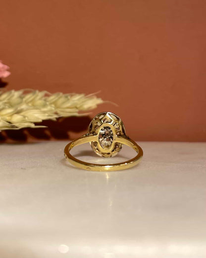 Bague Vintage Art - Déco Diamants &quot;Tamara&quot; - Elliade Paris