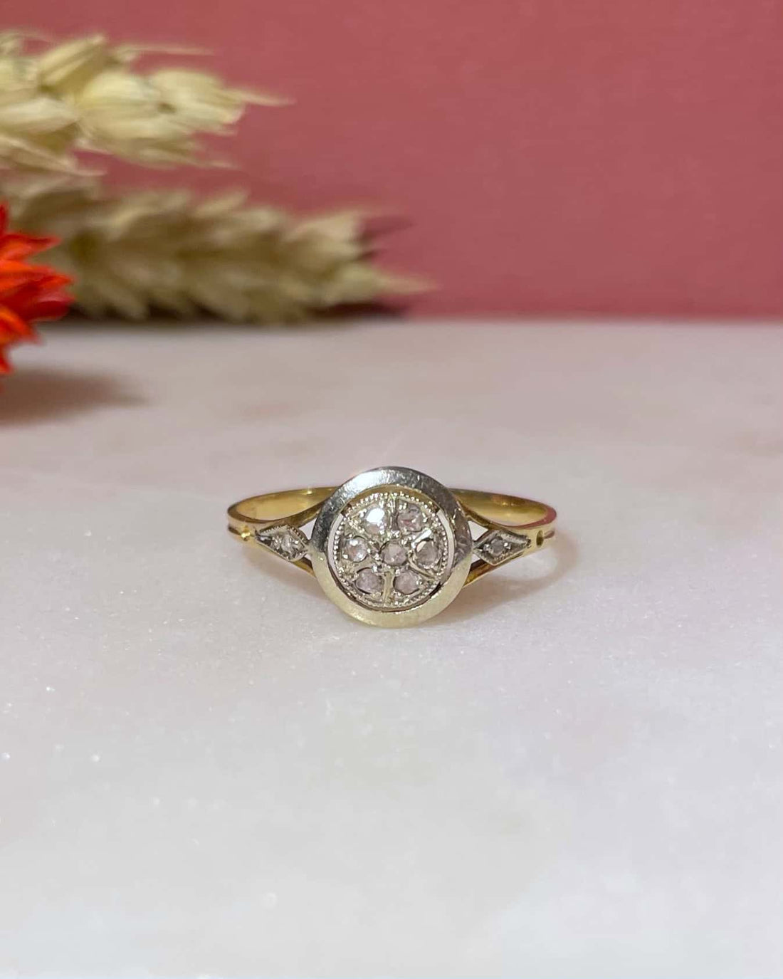 Bague Art-Déco Diamants &quot;Isidore&quot;