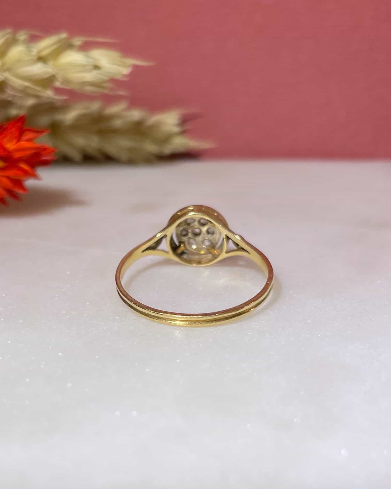 Bague Art-Déco Diamants "Isidore" - Elliade Paris
