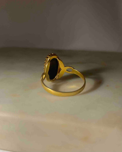 Bague vintage Camée Agate &quot;Aphrodite&quot; - Elliade Paris