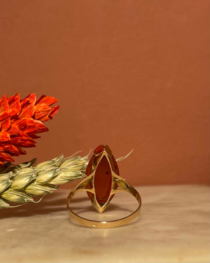 Bague vintage Camée Agate "Sayuna" - Elliade Paris