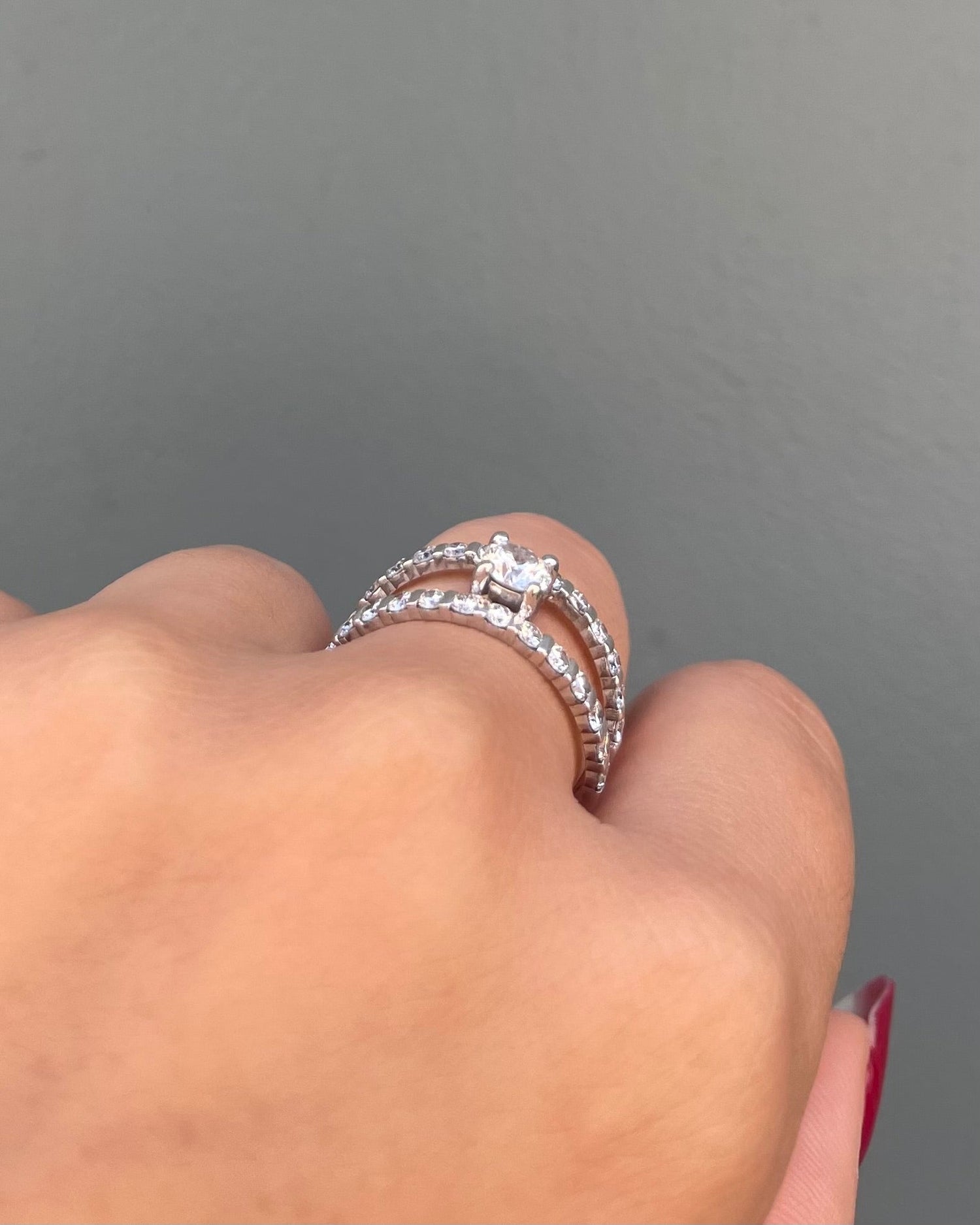 Bague Vintage Diamants 1.60 carat &quot;Elir&quot; - Elliade Paris
