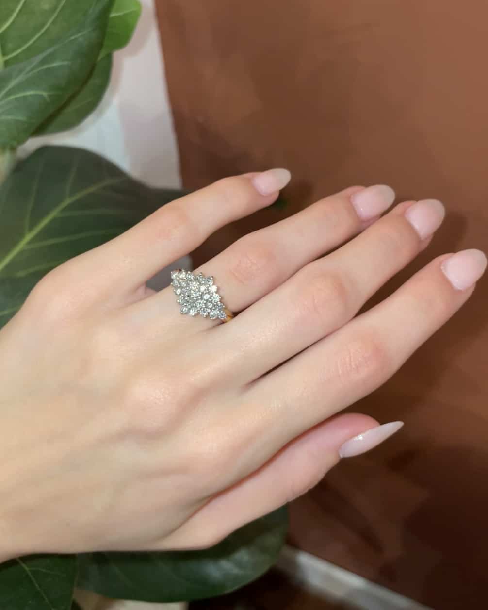 Bague Losange 25 Diamants "Dominique"