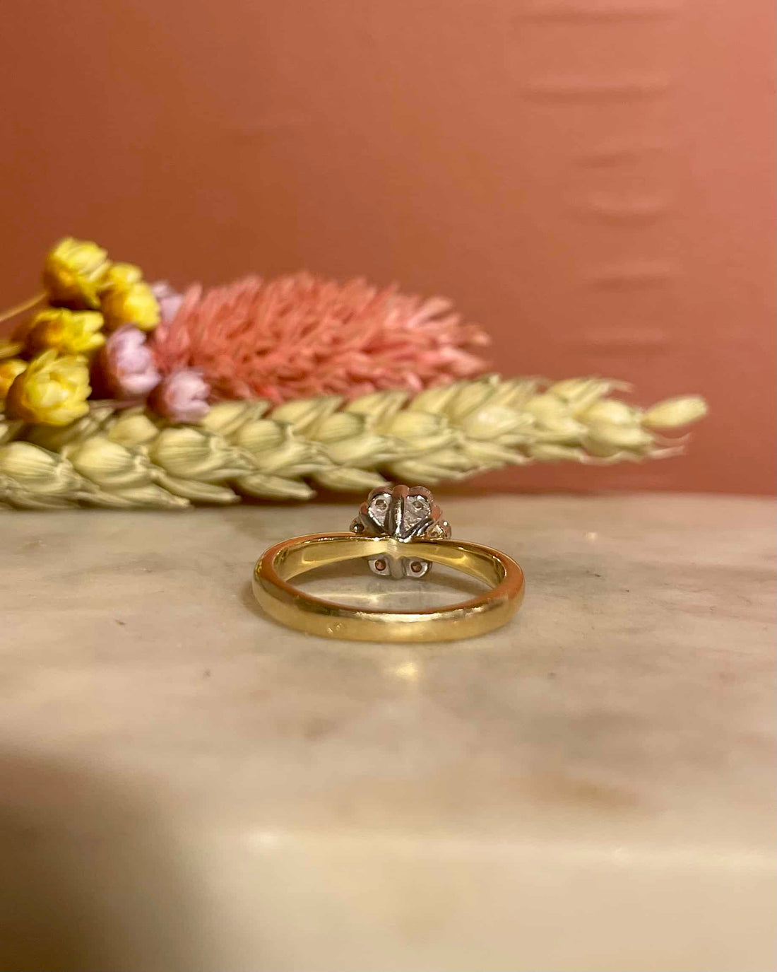 Bague Marguerite Diamants 0.40 carat &quot;Mia&quot;