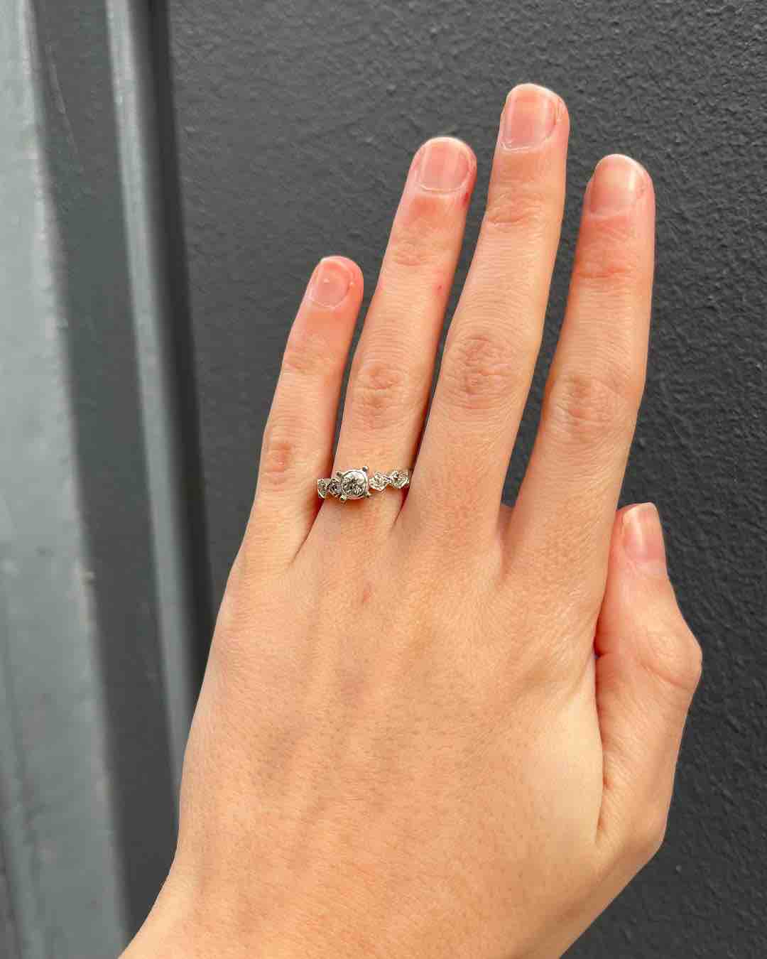 Bague Vintage Diamants &quot;Maya&quot; - Elliade Paris