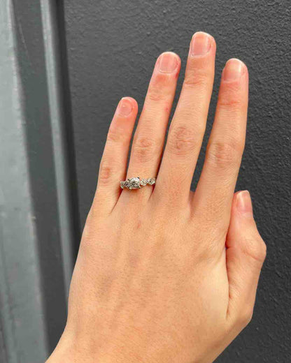 Bague Vintage Diamants &quot;Maya&quot; - Elliade Paris