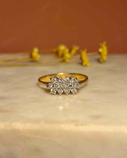 Bague Vintage Diamants &quot;May&quot; - Elliade Paris
