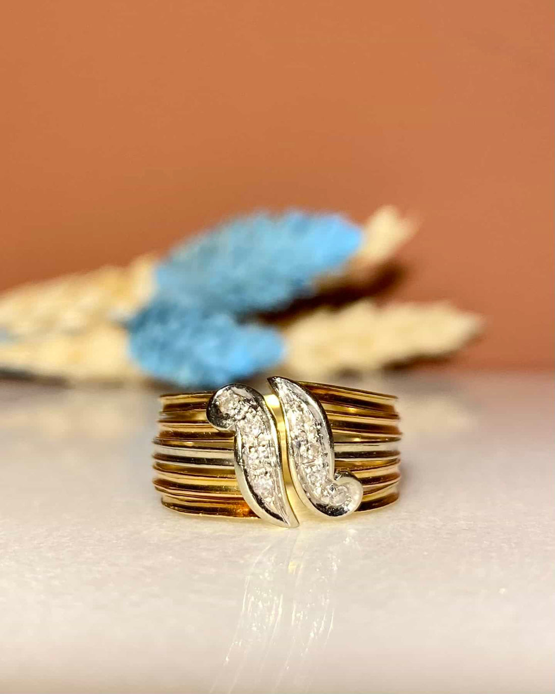 Bague Jonc 8 Diamants &quot;Clem&quot;