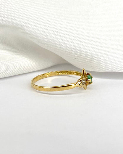 Bague Vintage Émeraude &quot;Arabella&quot; - Elliade Paris