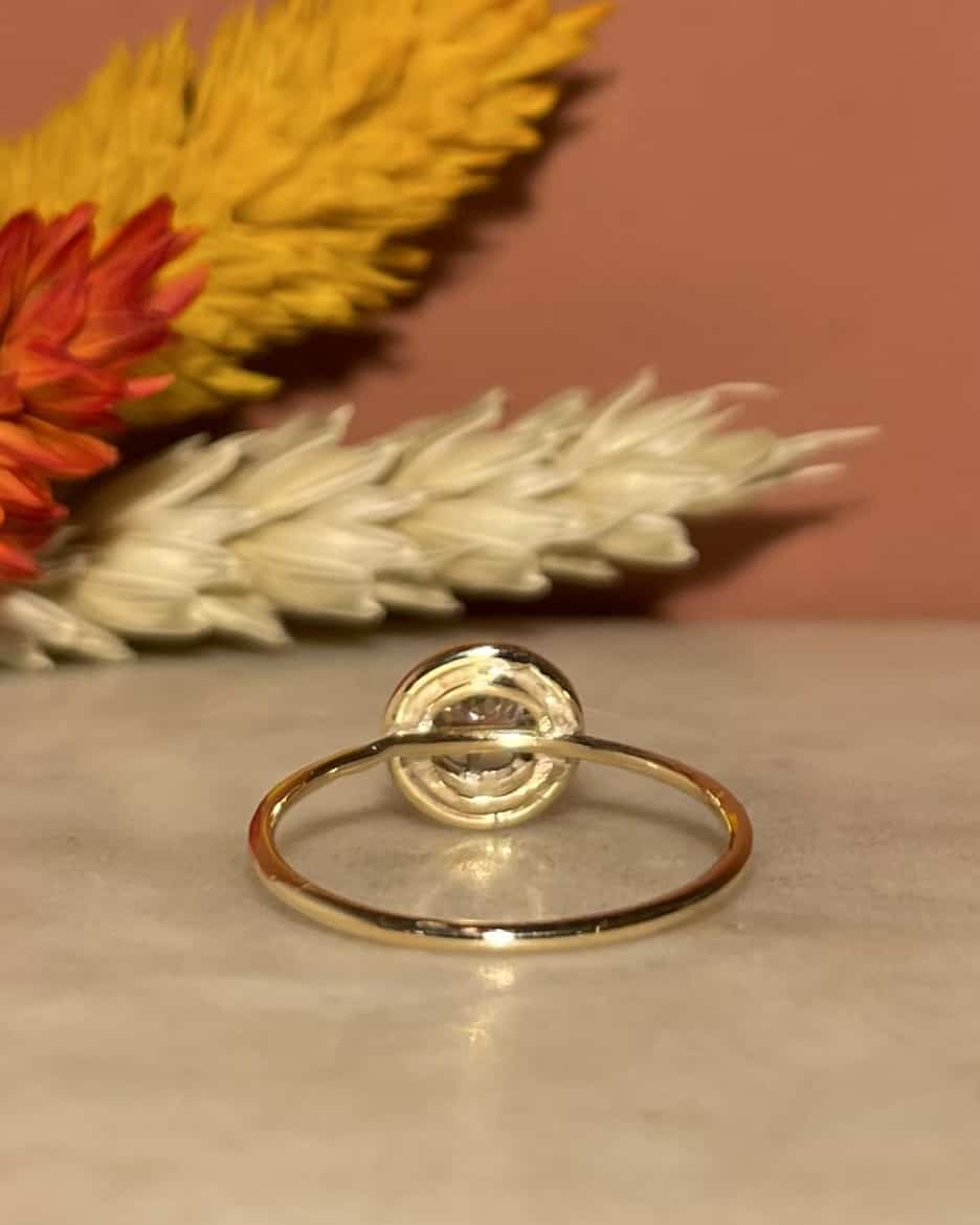 Bague Art déco Diamant 0.30 carat &quot;Maurane&quot;