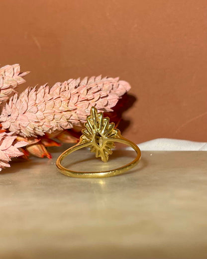 Bague Vintage Losange 25 Diamants &quot;Maïleen&quot; - Elliade Paris