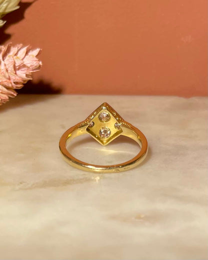 Bague Art-déco Diamants &quot;Navida&quot;