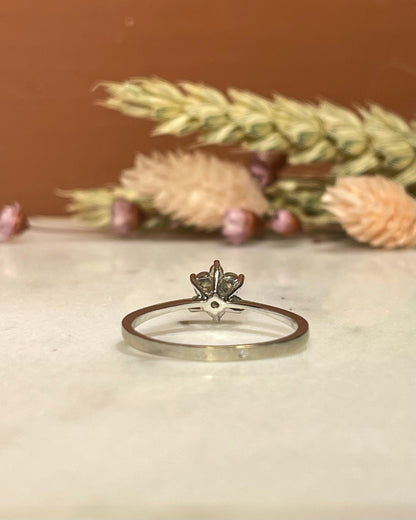 Bague Vintage Marguerite Diamants &quot;Barbara&quot; - Elliade Paris