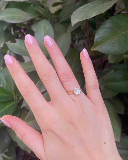 Bague Marguerite Diamants 0.40 carat &quot;Mia&quot;