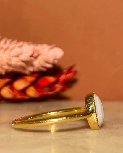 Bague Vintage Opale &quot;Hania&quot; - Elliade Paris
