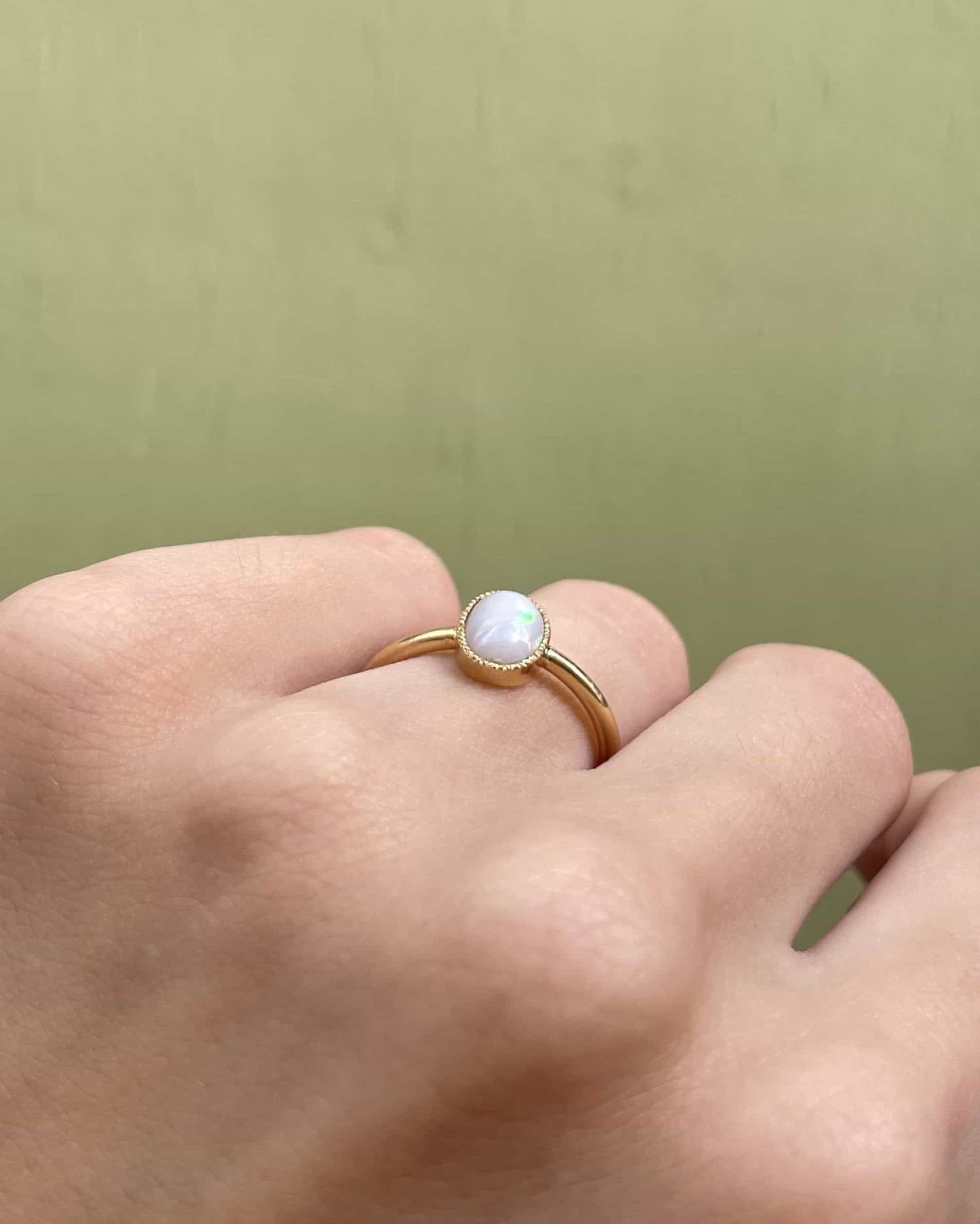 Bague Vintage Opale &quot;Hania&quot; - Elliade Paris