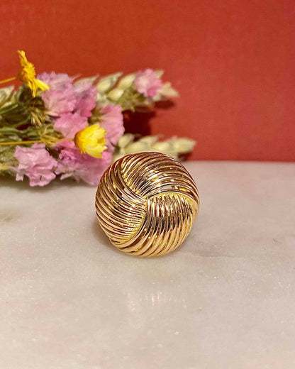 Bague Vintage Or 18 Carats 7.05 g "Arlington" - Elliade Paris