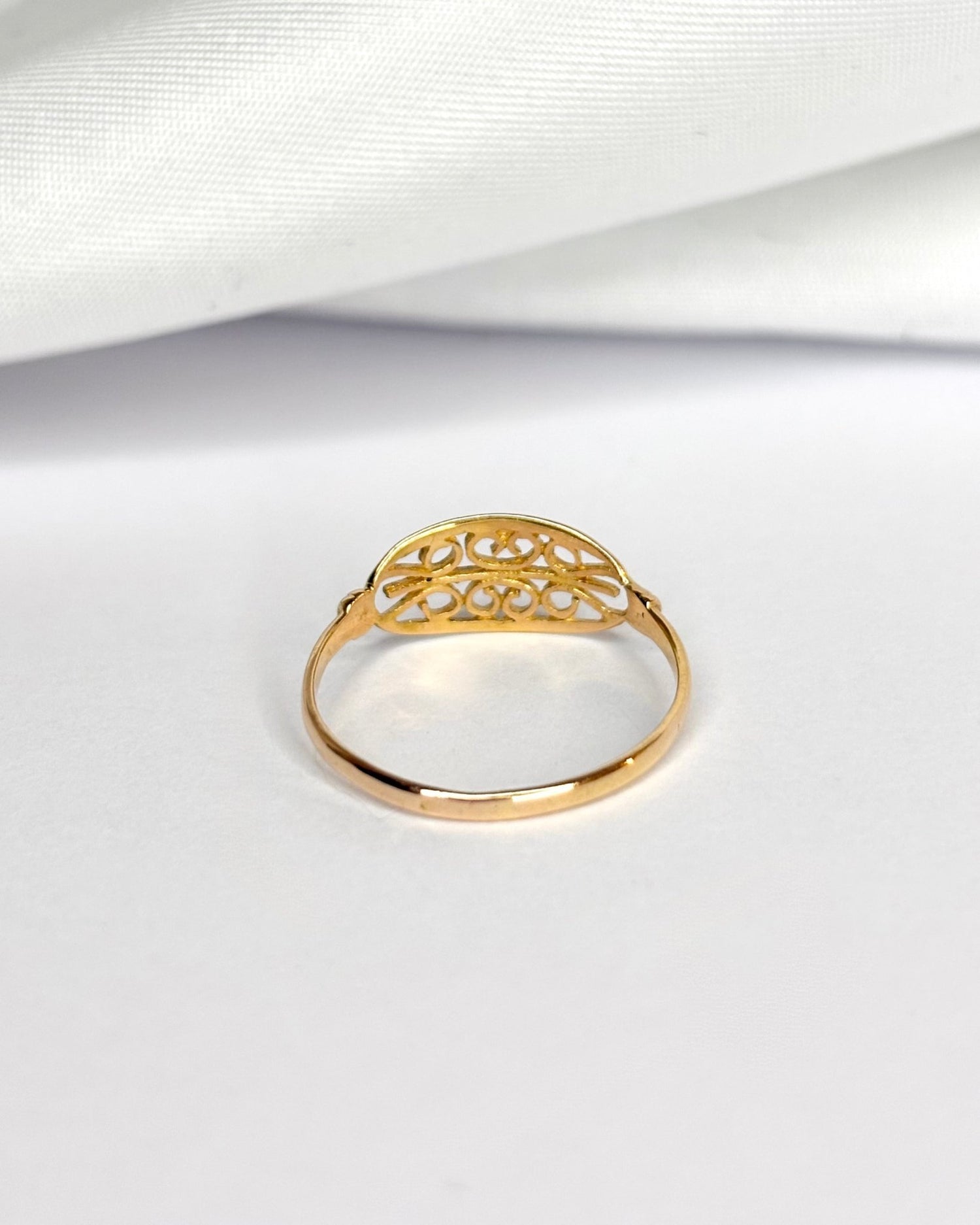 Bague Vintage Or Jaune "Tara" - Elliade Paris