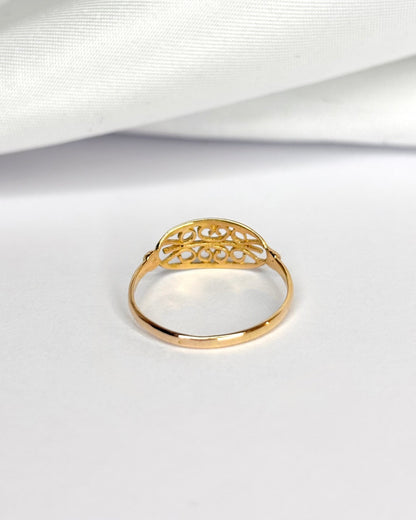 Bague Vintage Or Jaune "Tara" - Elliade Paris